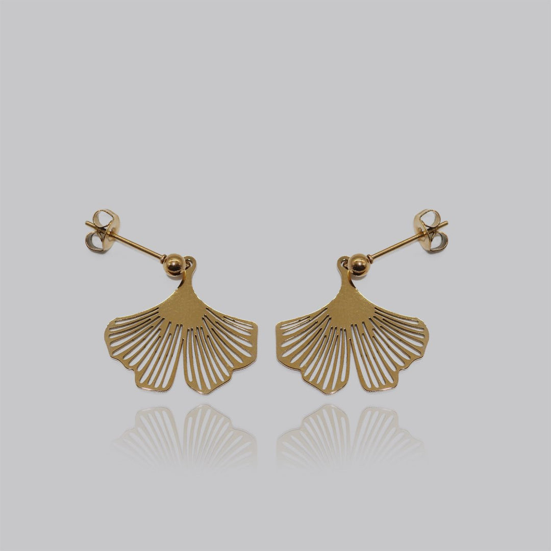 Earrings GINKGO medium 2